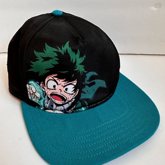 MY HERO ACADEMIA MEN'S CAP HAT Japan Anime MANGA Izuku Midoriya Cartoon - Picture 2 of 9